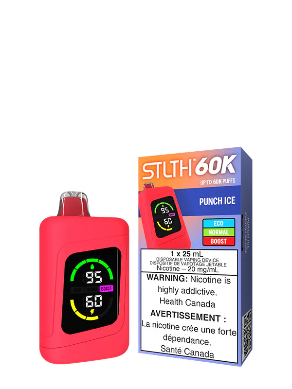 STLTH 60K Punch Ice Disposable Vape – 60,000 Puffs